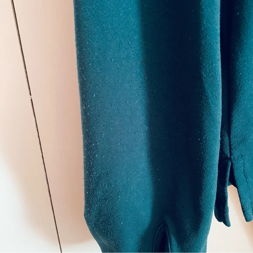Banana Republic Jade Green Blouse Square Neck Flowy Medium M